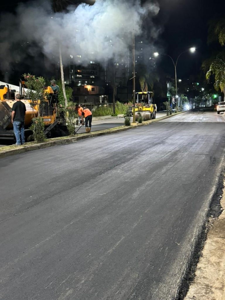 70 toneladas de asfalto para la avenida Francisco de Miranda