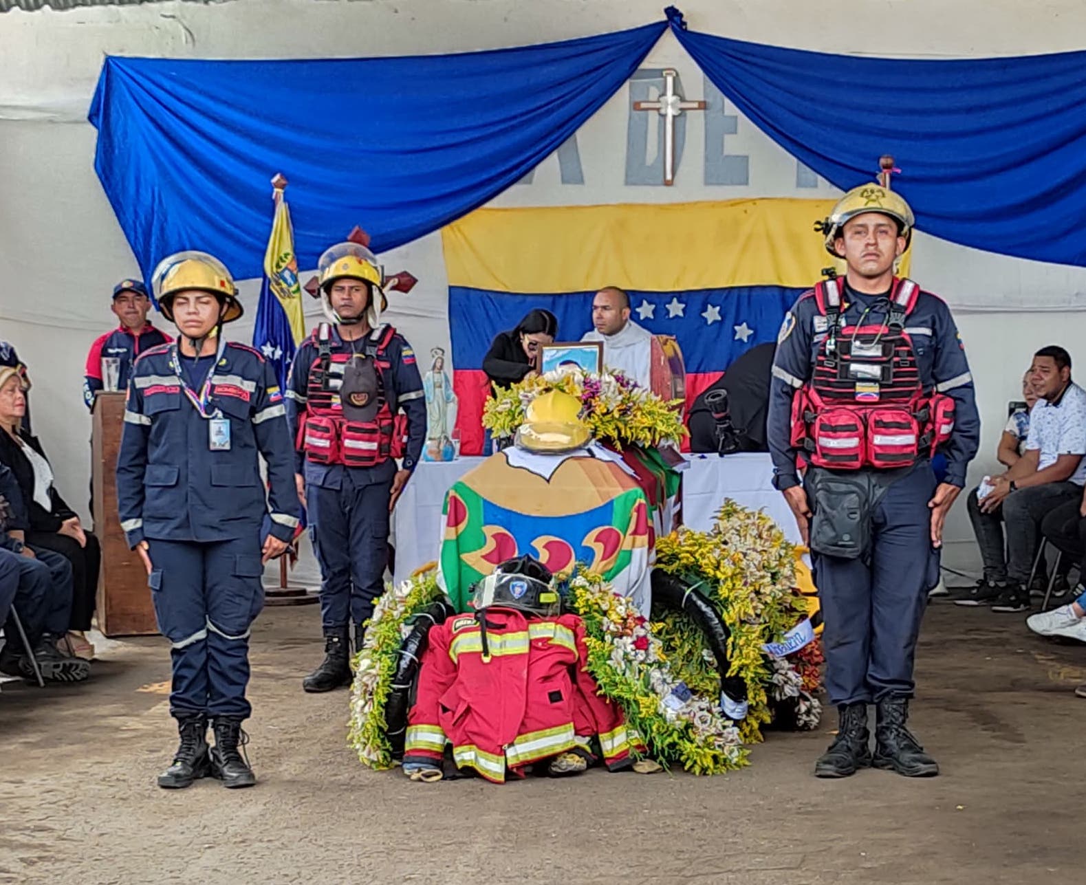 Muere bombero durante un entrenamiento