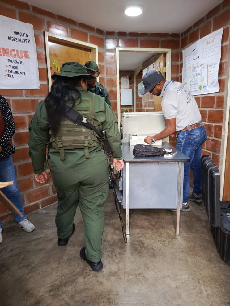 Alto porcentaje de mesas electorales ya han sido instaladas en Guaicaipuro
