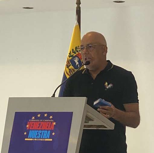 Jorge Rodríguez asegura que el Estado sí reconocerá los resultados por el CNE.