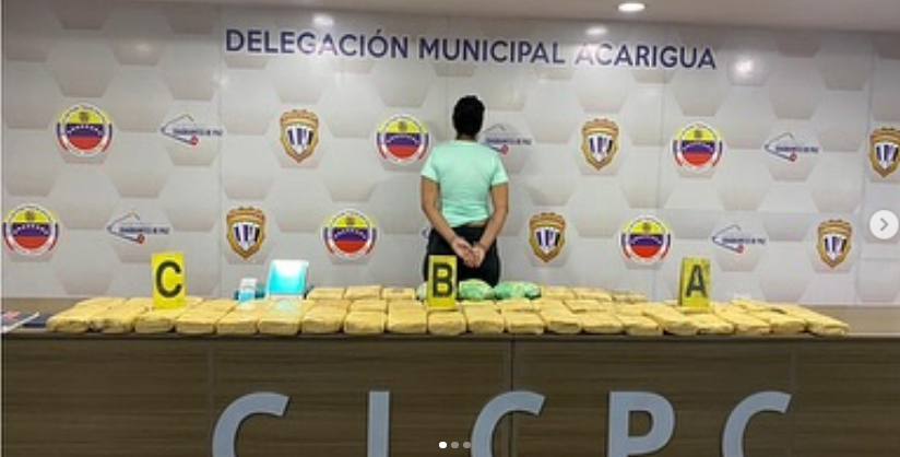 Presa por ocultar 49 panelas de droga en los muebles de su casa