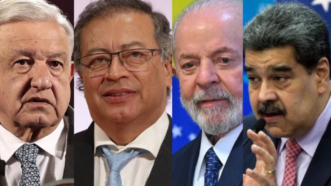 Reunión entre Maduro, Lula, López Obrador y Petro