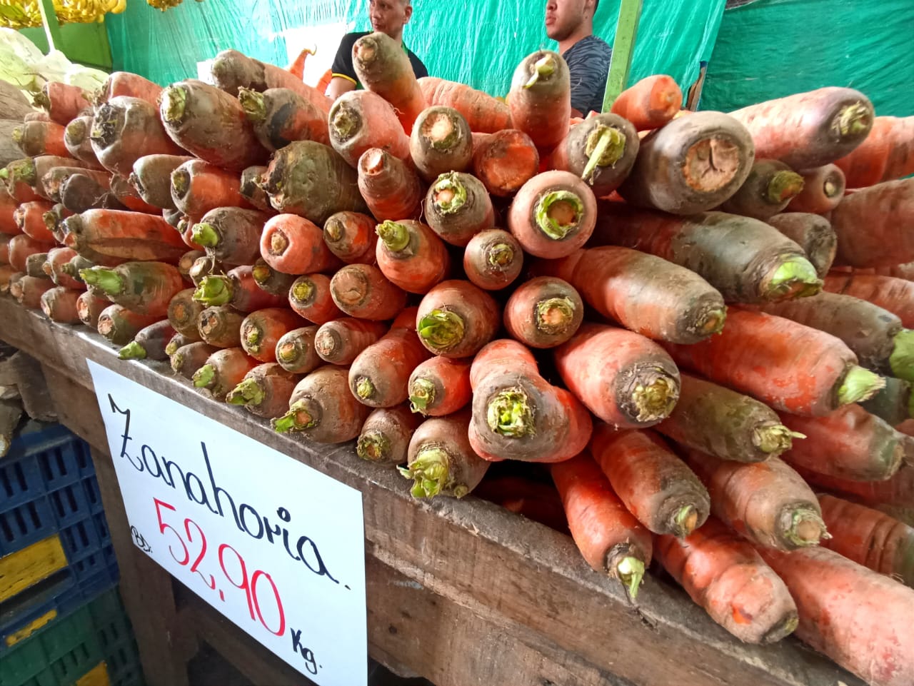 Cebollas y zanahorias van en caída libre