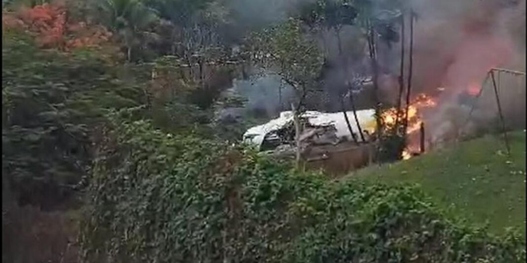 Se estrella un avión con 62 personas a bordo en Brasil