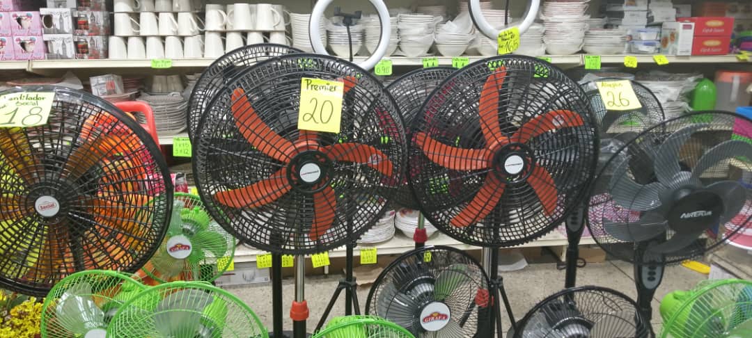 Repuntan ventas de ventiladores por nueva ola de calor