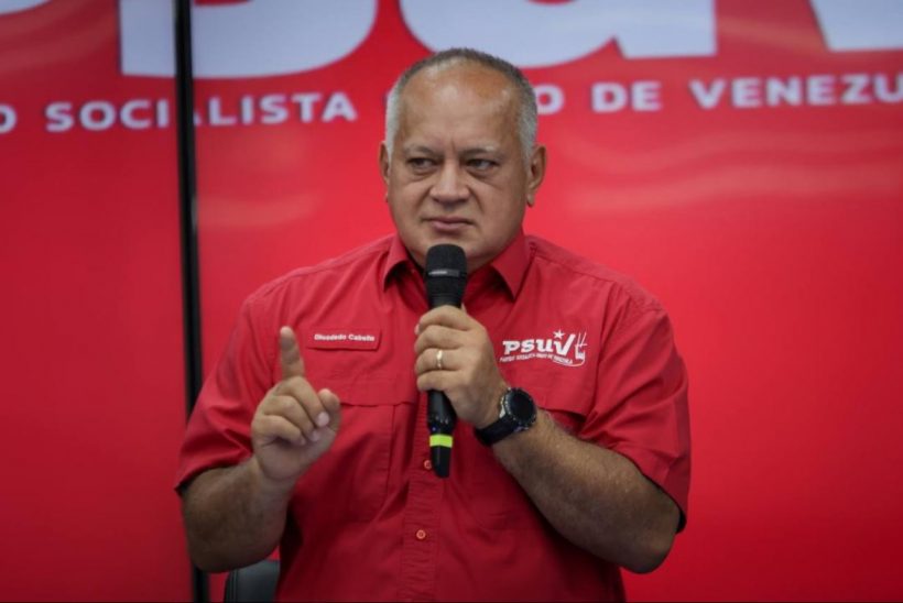 Cabello: “aquí se dan resultados, no actas”