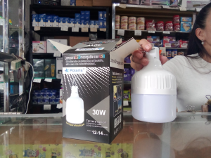 bombillos recargables