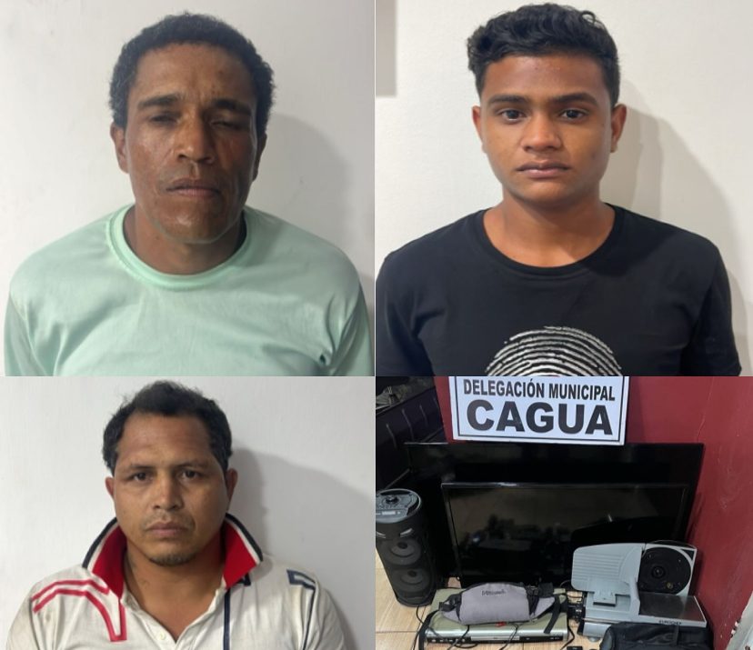 Detenidos tres delincuentes por hurto de viviendas