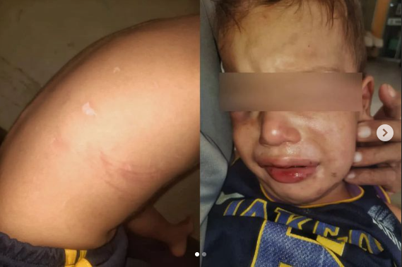 Presa pareja por maltrato infantil