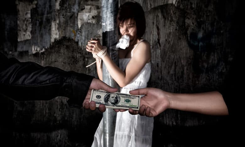 Presa mujer por trata de personas