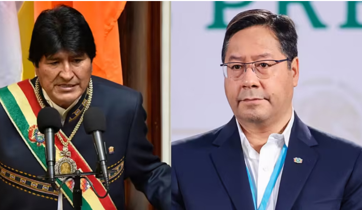 Luis Arce acusa a Evo Morales de intentar un golpe de Estado