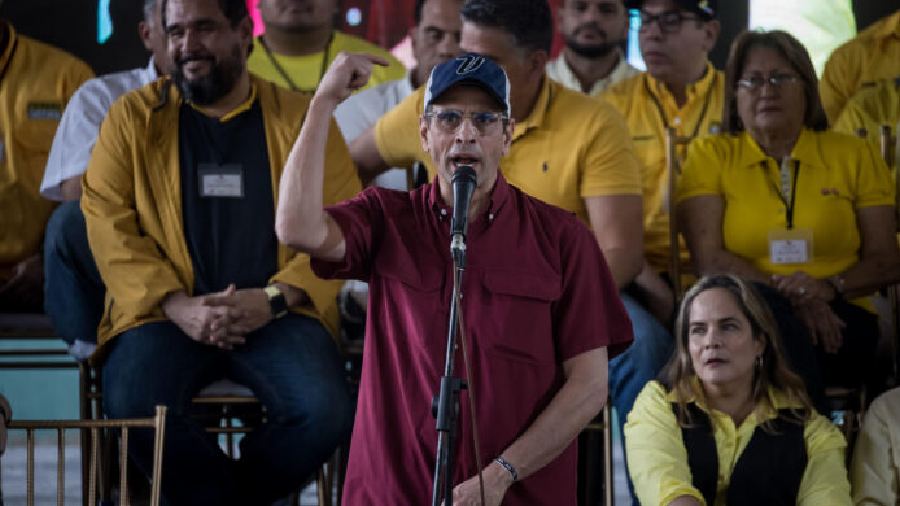 Capriles renuncia a la dirección nacional de Primero Justicia