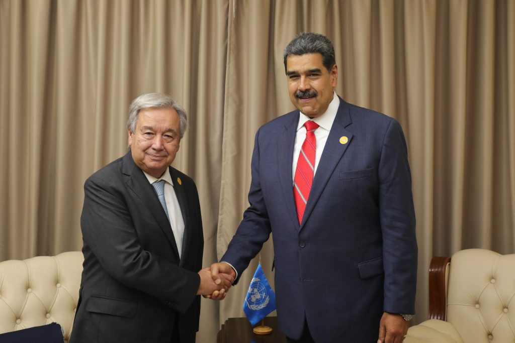 Maduro y Guterres hablaron