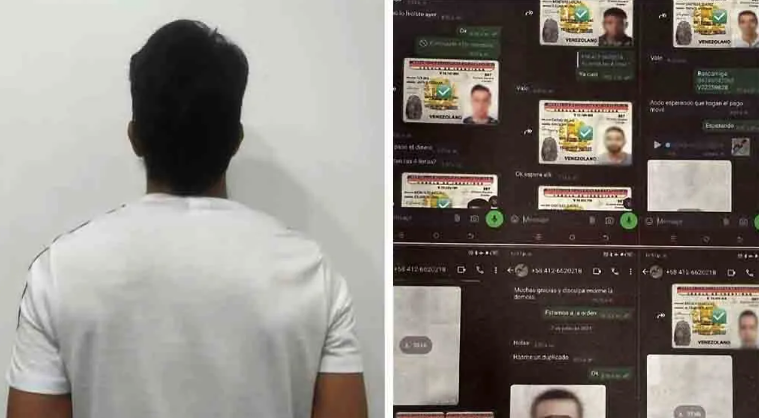 Detenido por falsificar cédulas