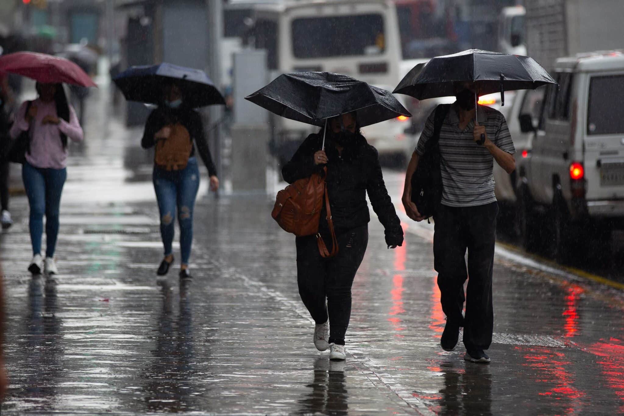 Inameh pronostica lluvias para este miércoles