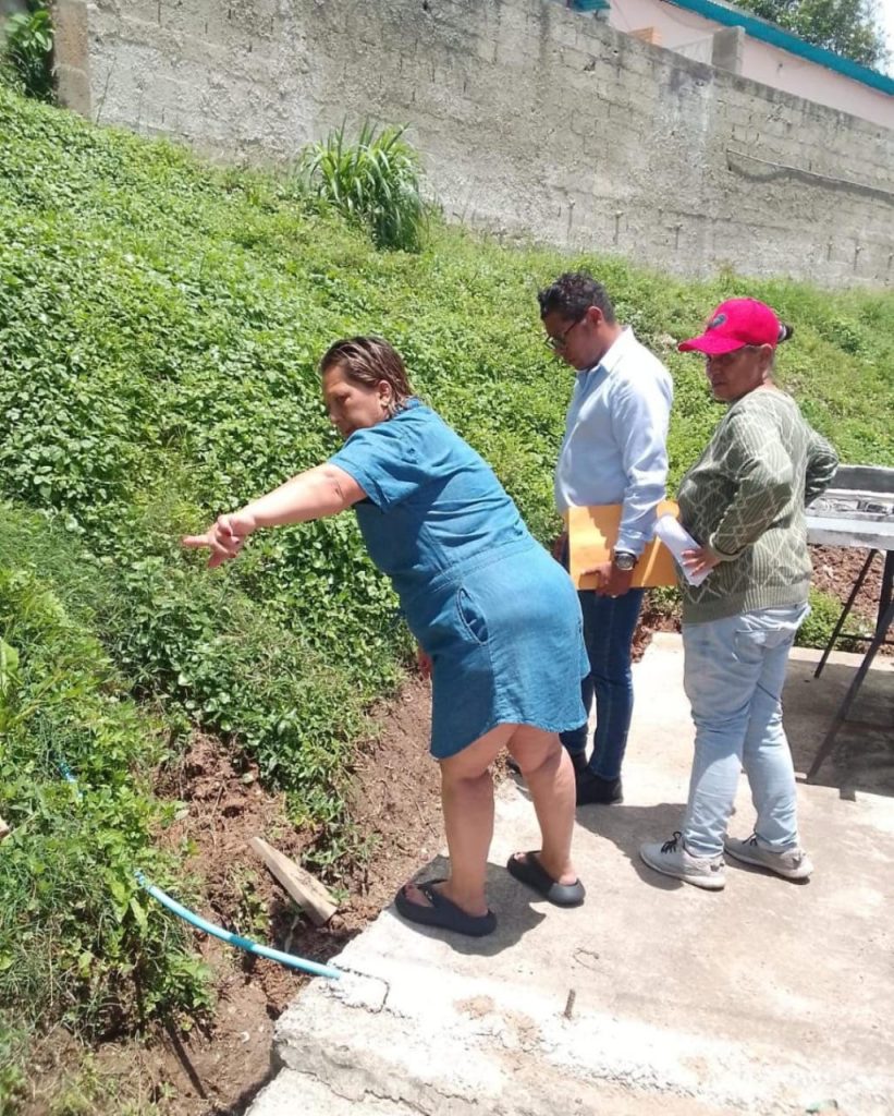 Edil alerta sobre mala canalización de aguas