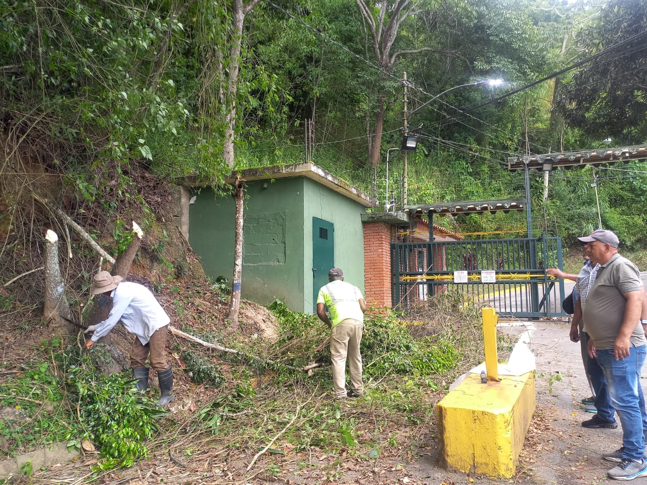 Le cayeron en cayapa a Cerro Grande