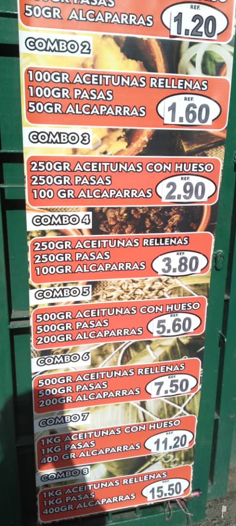 Lanzan combos económicos de encurtidos para hallacas