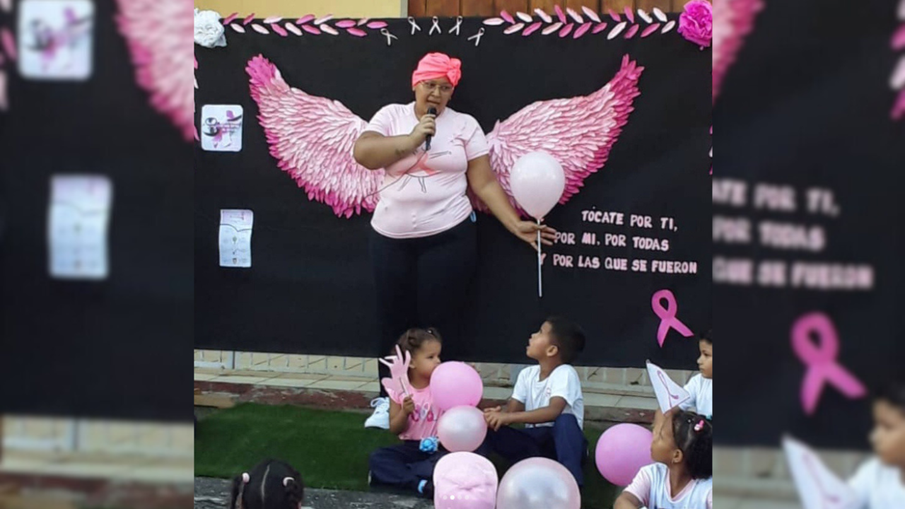 Orientan sobre prevención del cáncer de mama
