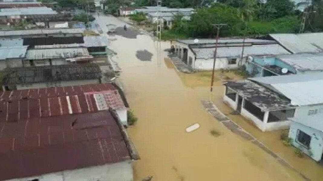 Nueve municipios afectados por fuertes lluvias en el Zulia