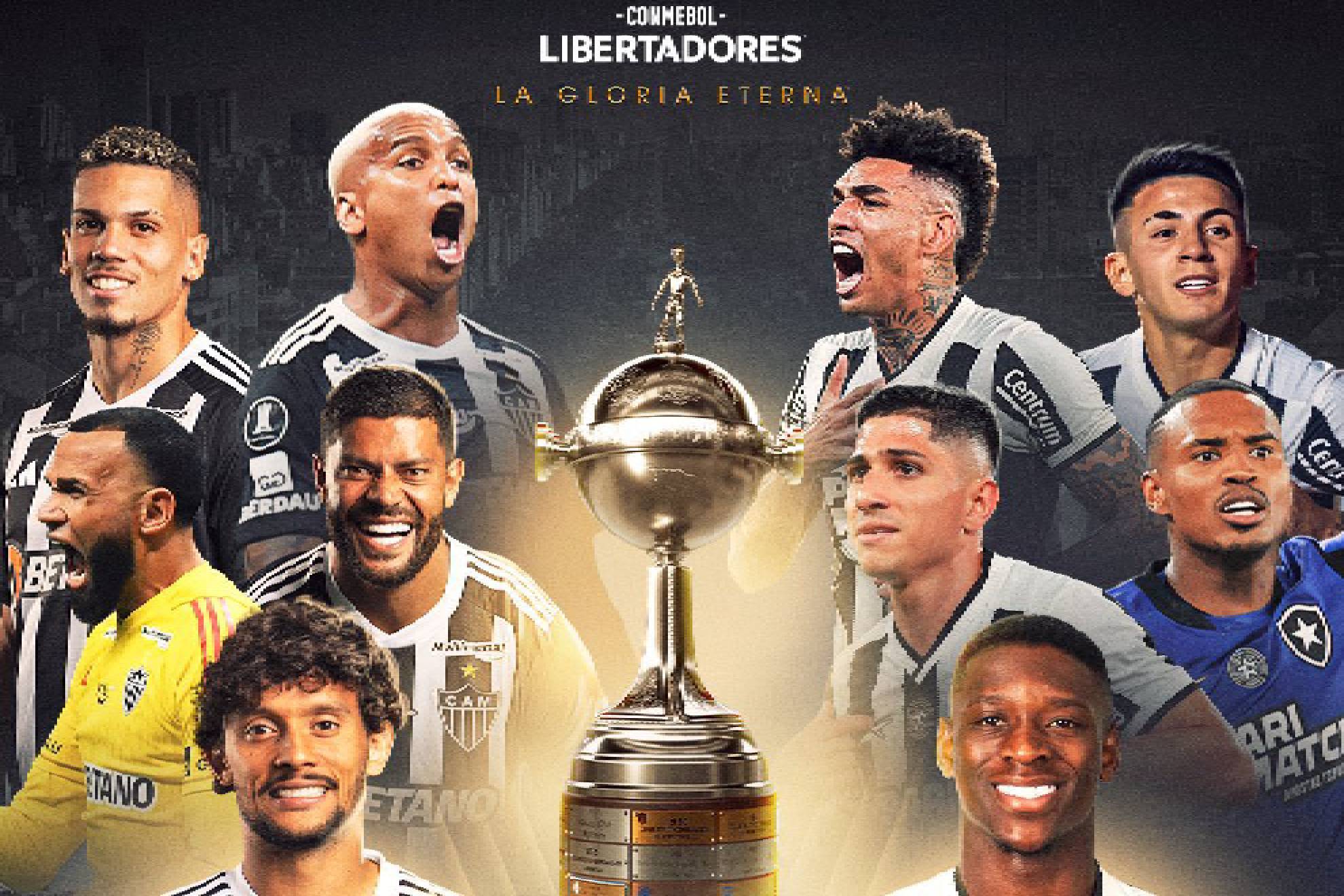 Atlético Mineiro y Botafogo se enfrentan en la final de la Copa Libertadores