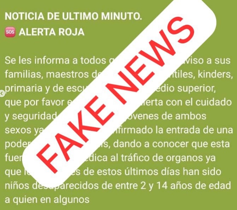 Cicpc: Secuestro y tráfico de niños es Fake News