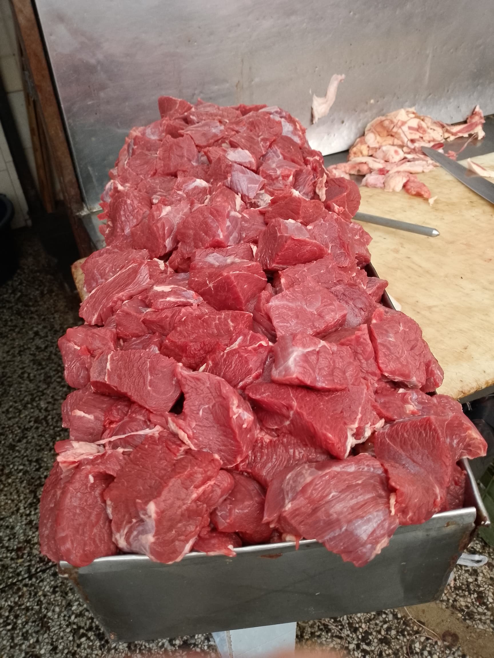 El kilo de carne ronda los 10 dólares