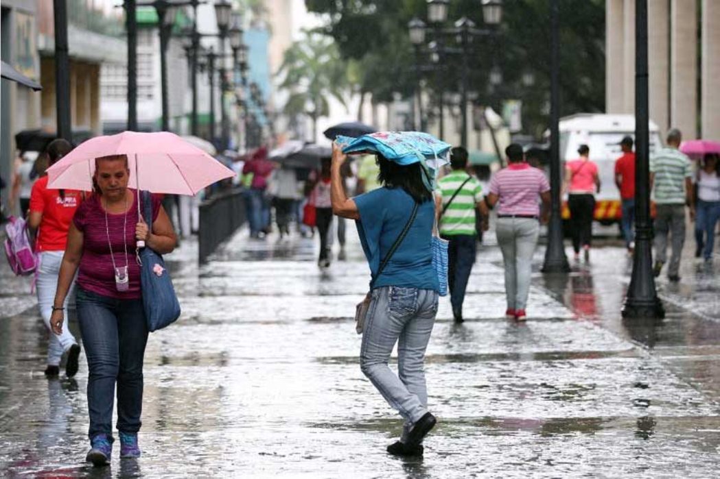 Inameh pronostica lluvias para este martes