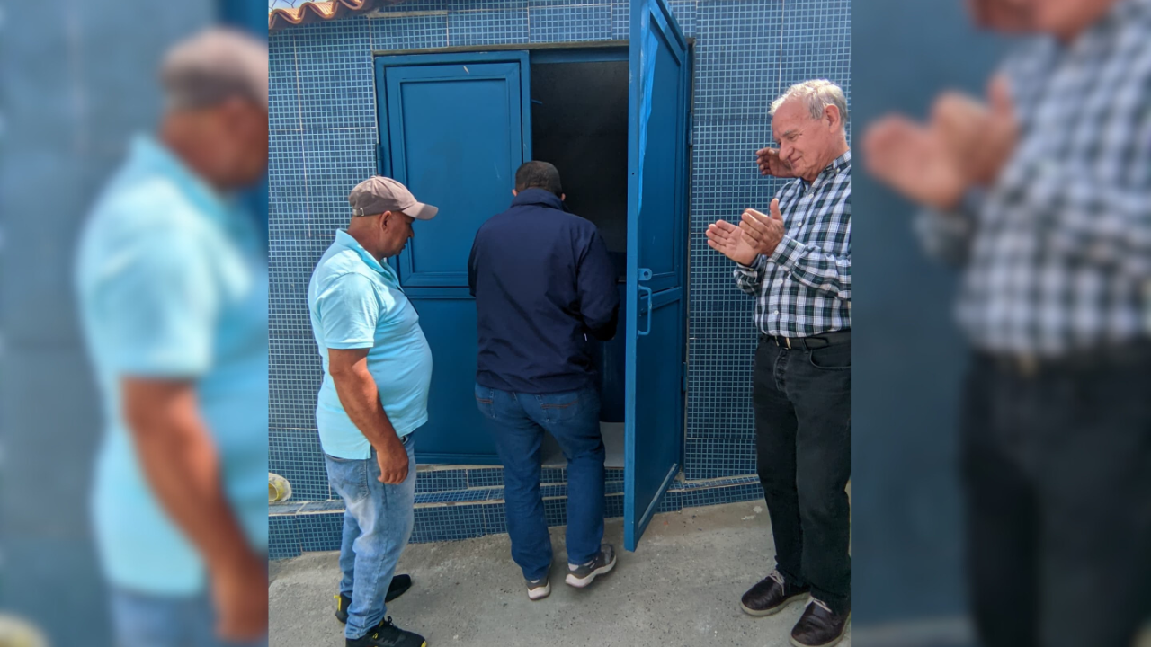Morales pone a funcionar el séptimo módulo de basura