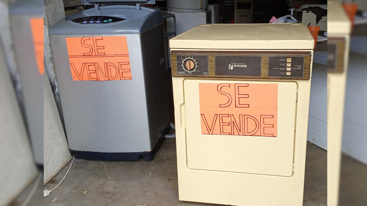 Una lavadora usada se cotiza en 150 dólares