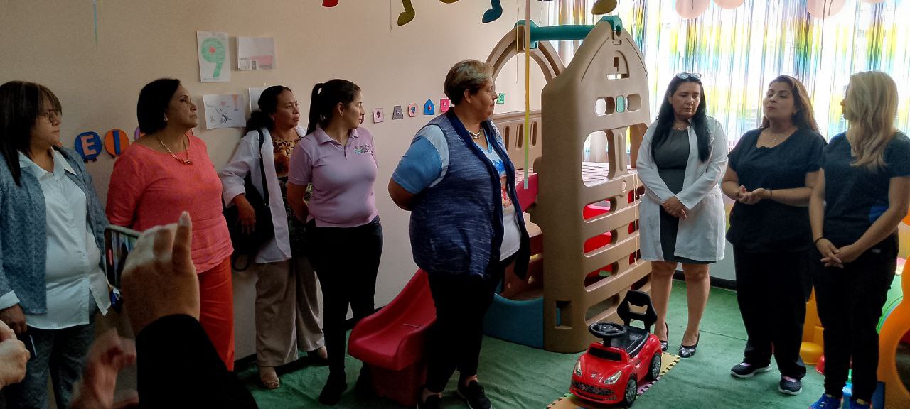 Activan sala de rehabilitación pediátrica en el Ipasme