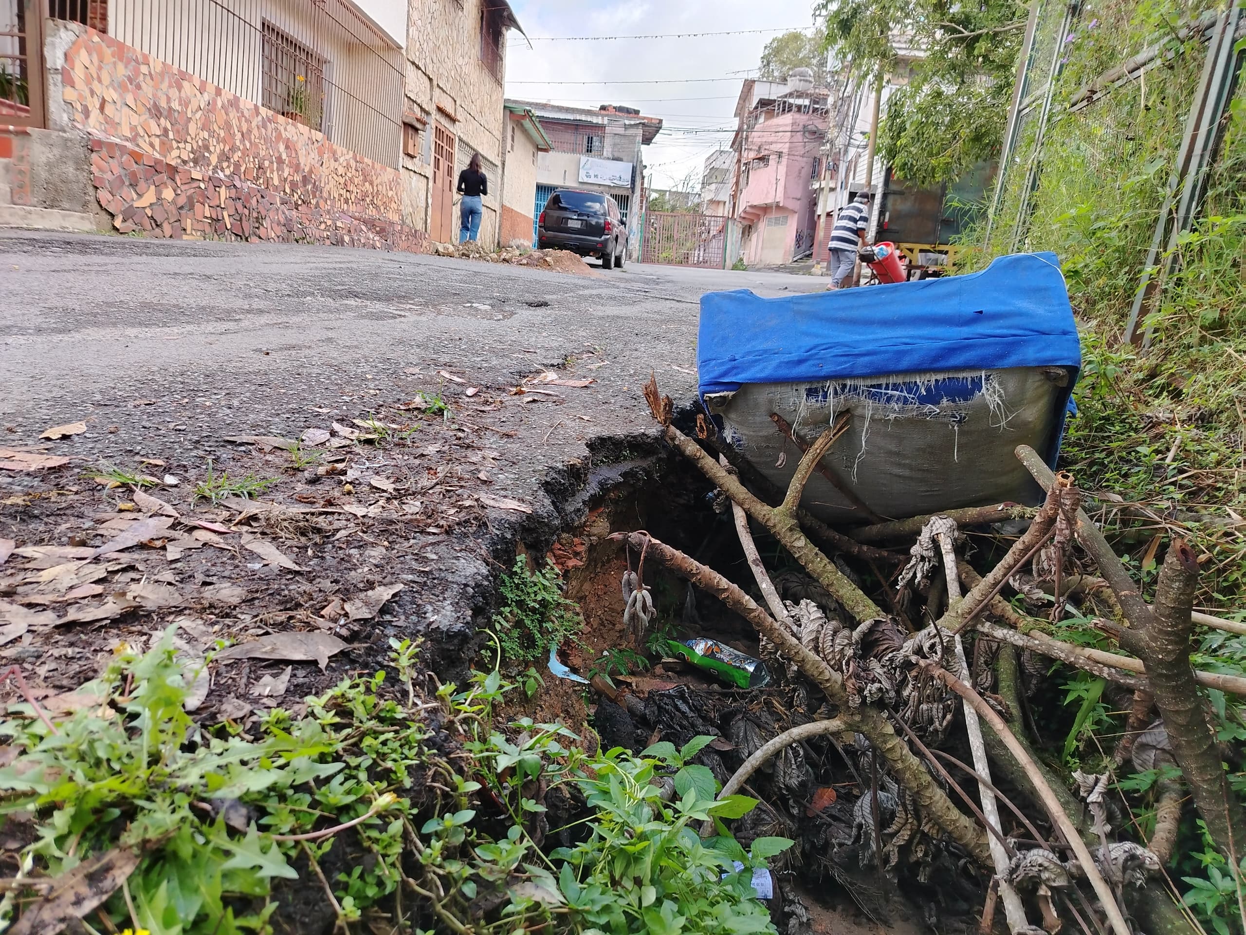 Falla de borde sigue ganando terreno en El Vigía