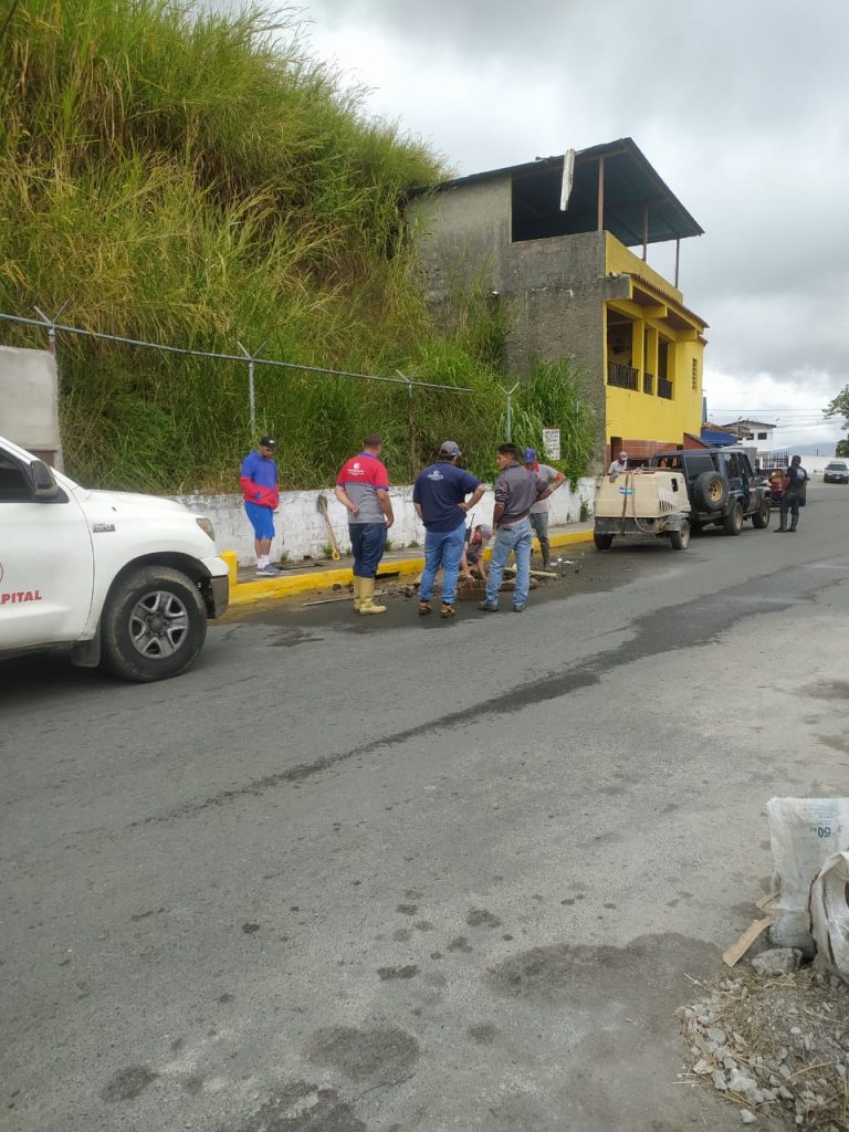 Hidrocapital atiende fuga en Lagunetica