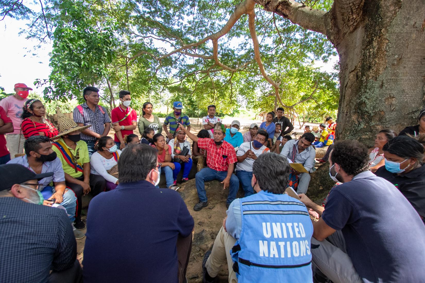 La ONU se esfuerza para reanudar actividades en Venezuela