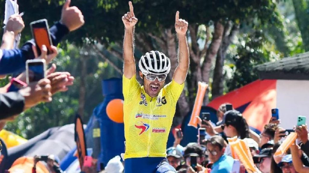 Eduin Becerra vuelve a la cima de la Vuelta al Táchira 2025