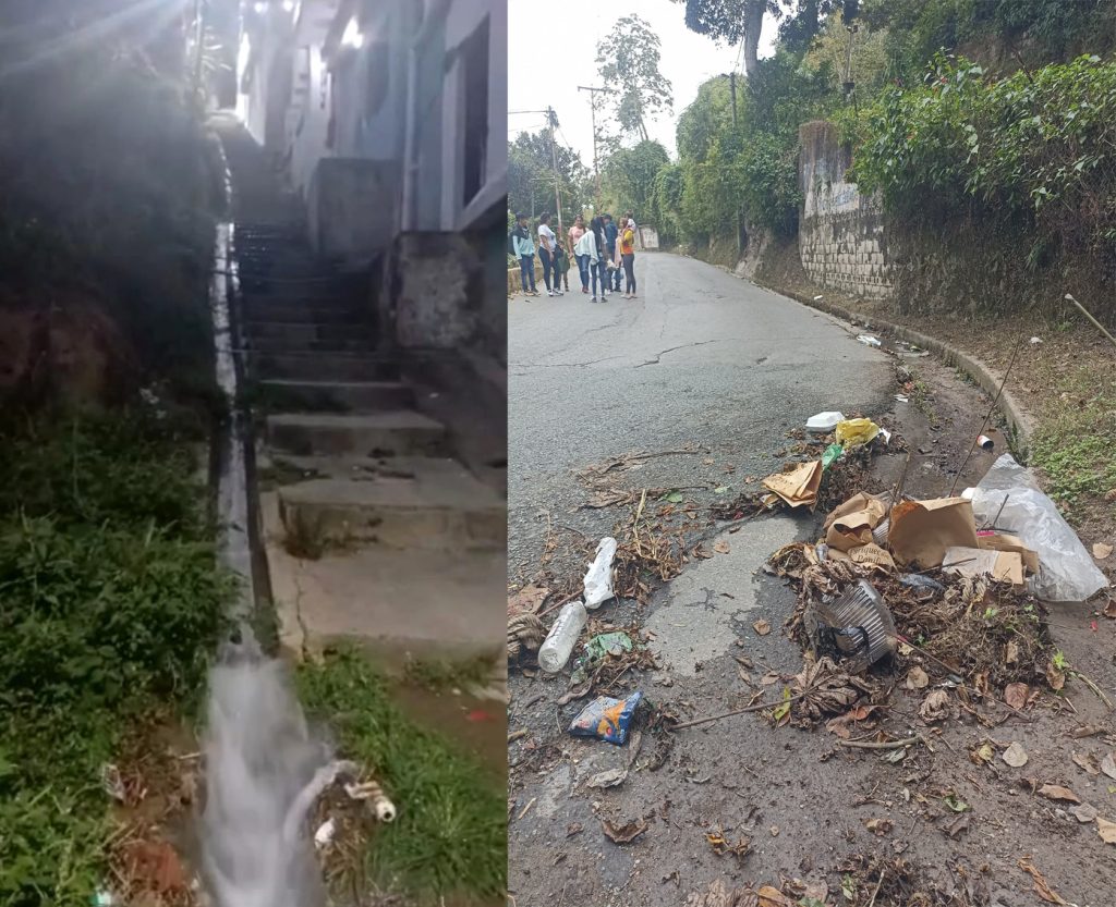 Bote de agua dio madrugonazo a vecinos de Vuelta Larga