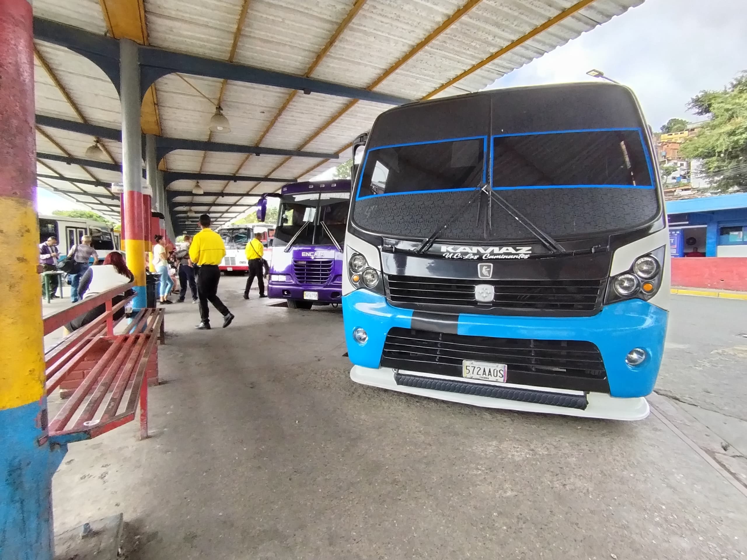 Baja afluencia de usuarios en el Terminal Los Lagos