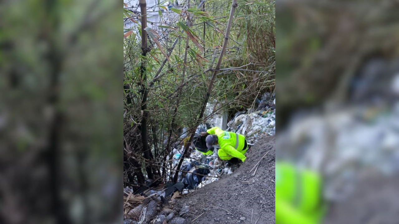 Recogen desechos del vertedero improvisado en Carrizal