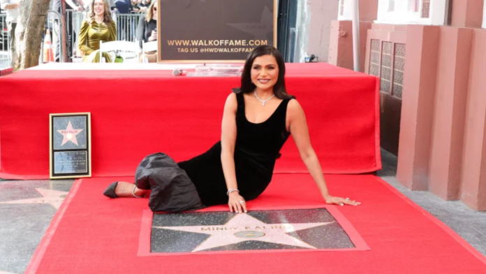 Reveló su estrella en el Paseo de Hollywood