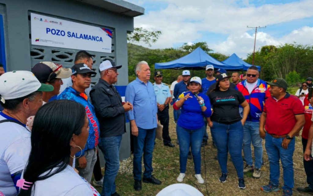 Rehabilitan pozo y estación de rebombeo de agua en Miranda