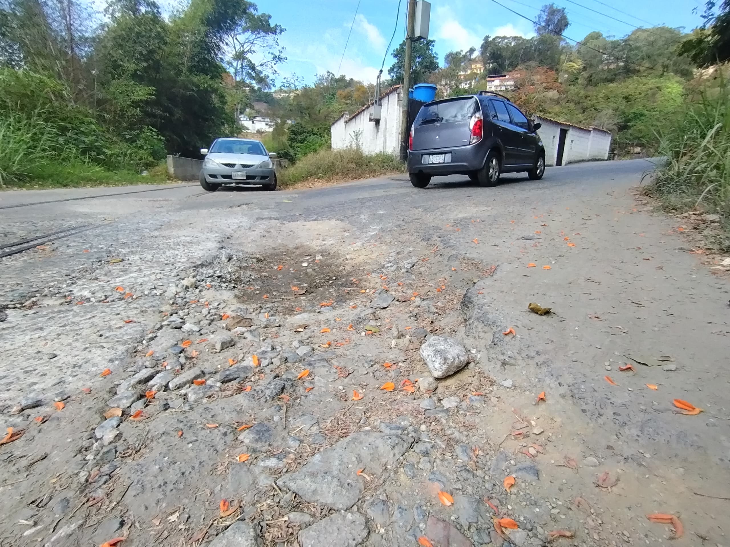 Alertan sobre deterioro en vía de Los Lagos