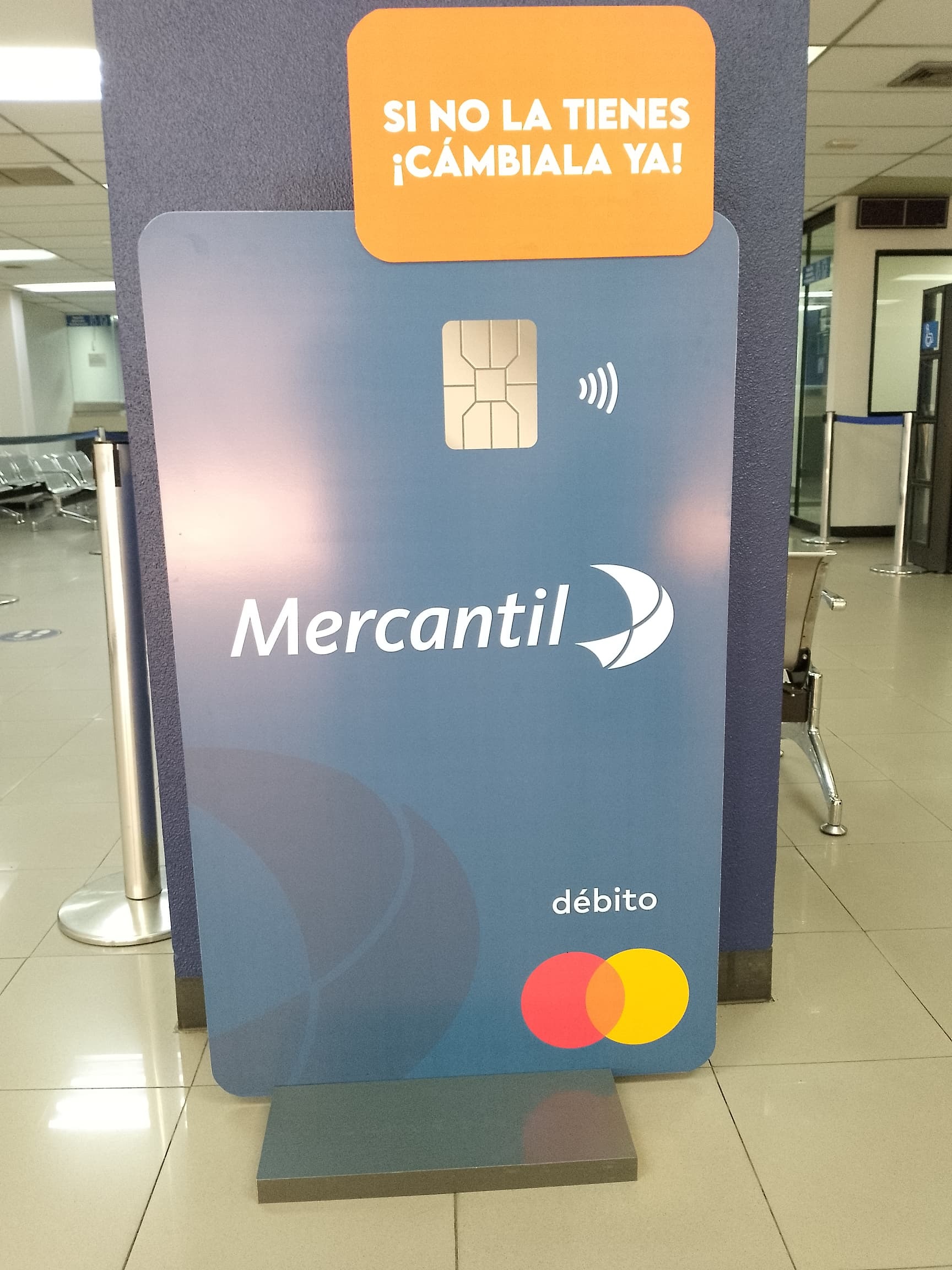 La nueva tarjeta del Mercantil no genera comisión