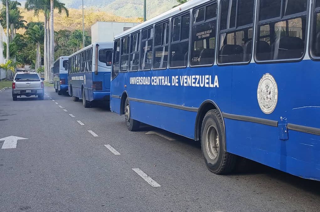 Cinco rutas suburbanas de la UCV atenderán cerca de 400 personas