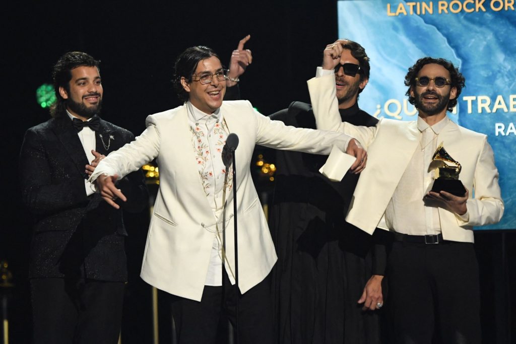 Rawayana se lleva el Grammy a Mejor Álbum Latino de Rock o Alternativo