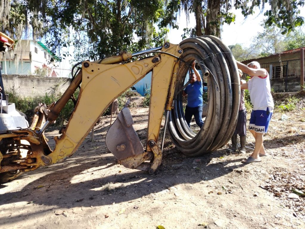 Proyecto de agua en el Eje Sur va en 70% de ejecución