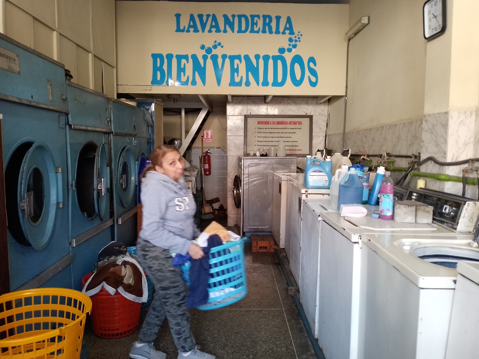 La Lavandería que aún se mantiene a flote
