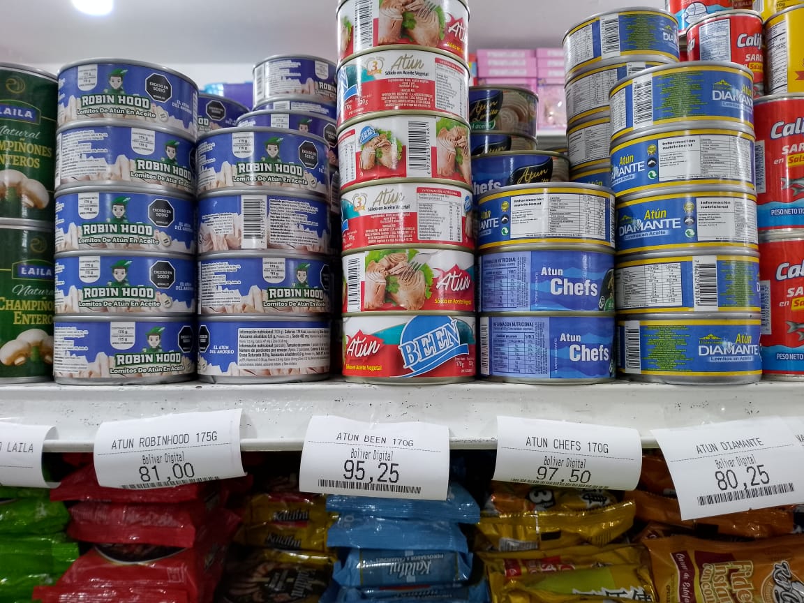 Precio del atún en lata subió un poco