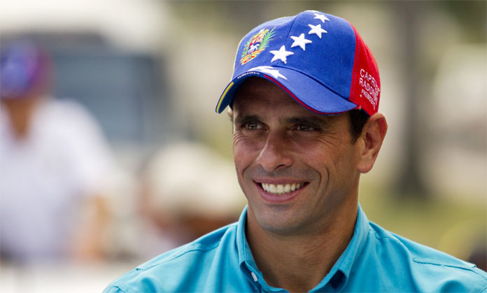 Capriles apoyará las elecciones del próximo 27 de abril