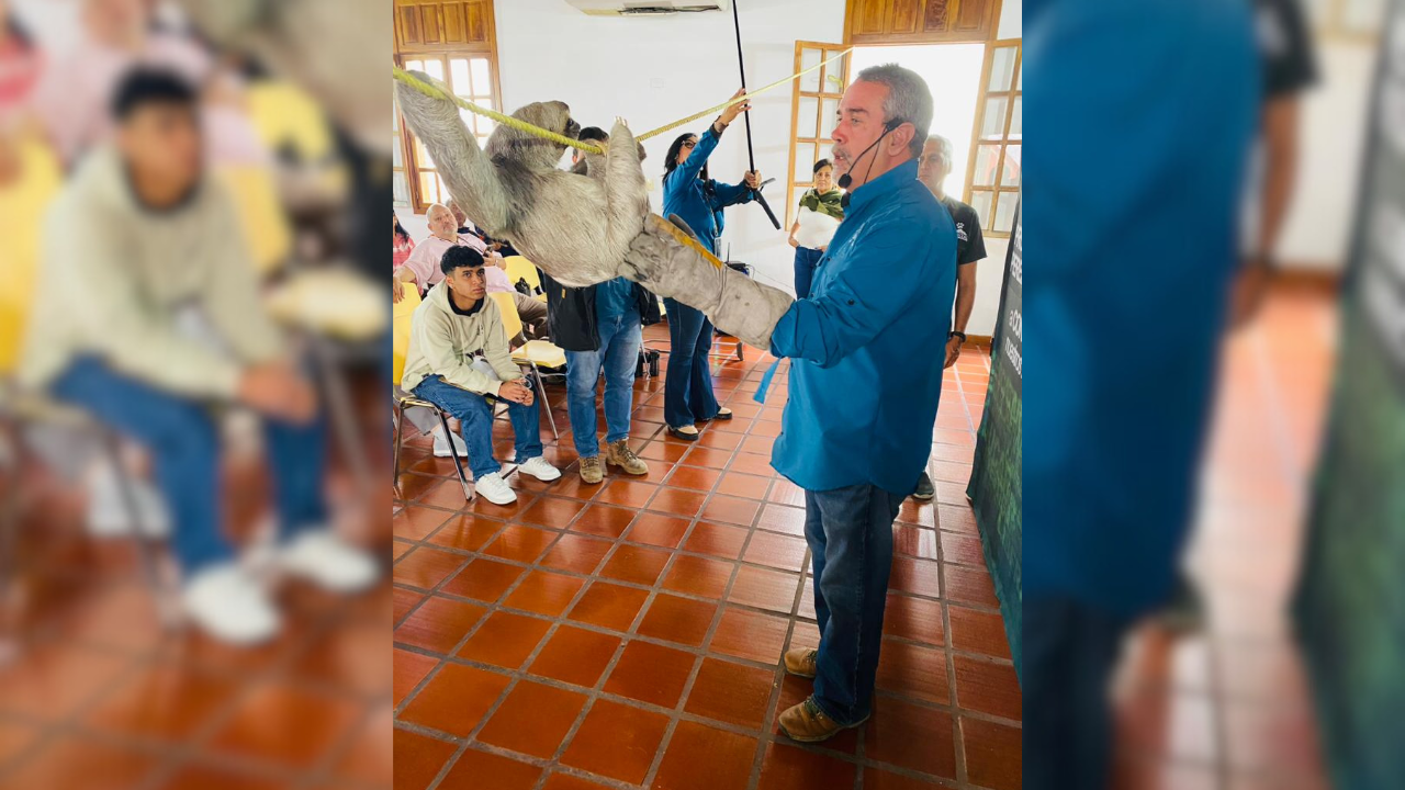 Un taller para proteger a la pereza realizaron en Carrizal