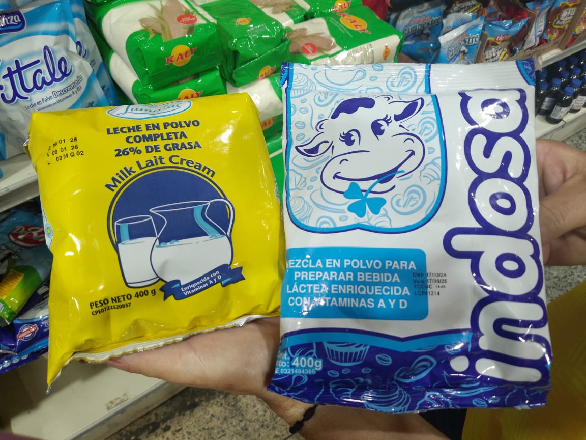 Es un “lujo” comprar Leche en polvo
